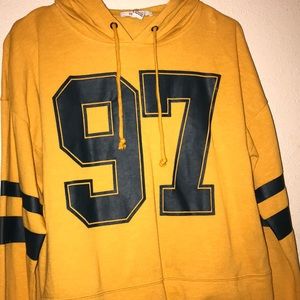 rue 21 mustard color sweater